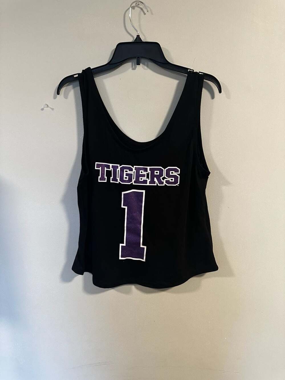 Rivalry Threads Tigers Number 1 Athletic Tank Top